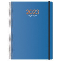 AGENDA 2025 SYNCRO DÍA PÁGINA 21 X 29 CM AZUL DOHE 11625 - 25 (Espera 4 dias)